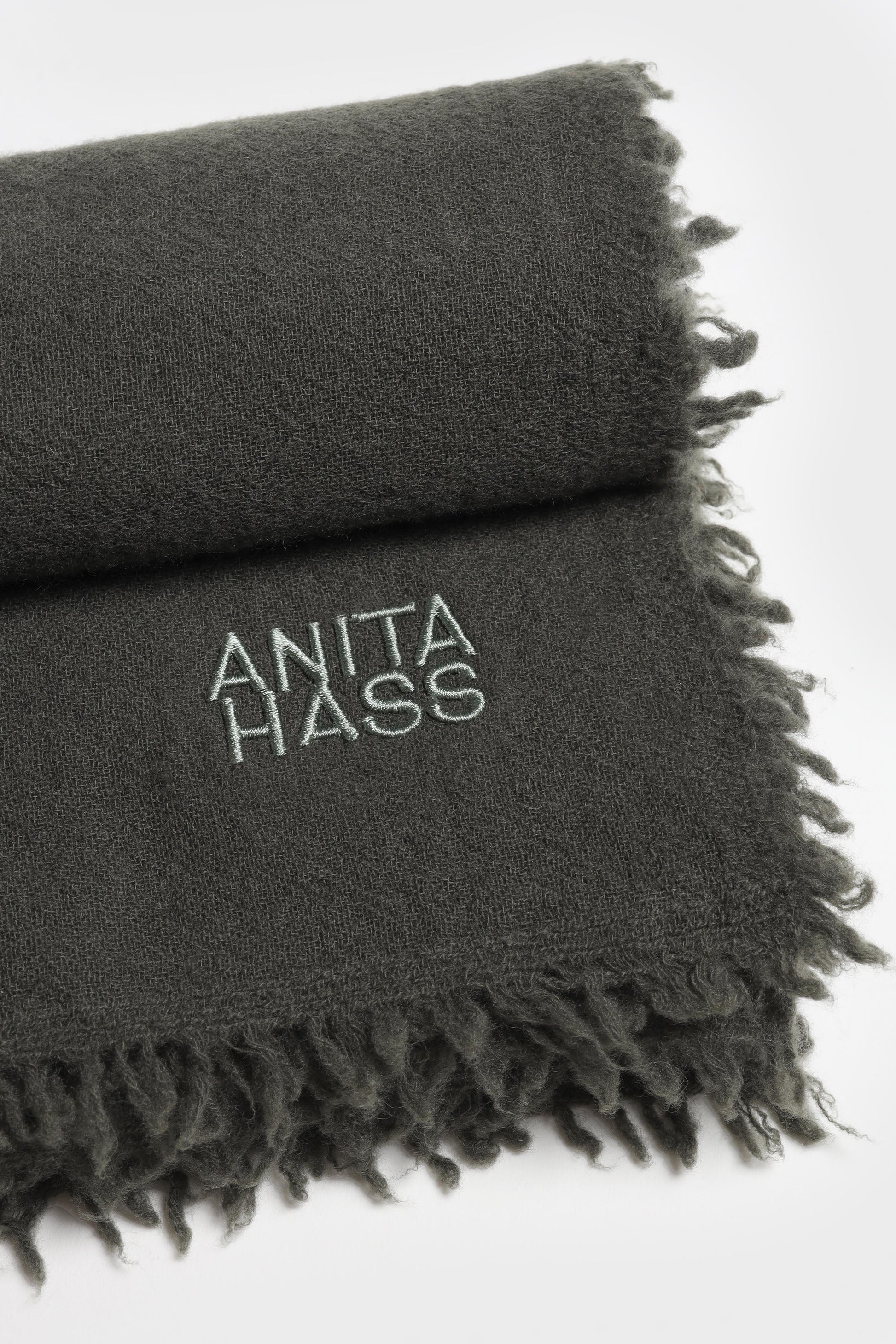 Pippa Scarf in Olive by Anita Hass - Anita Hass