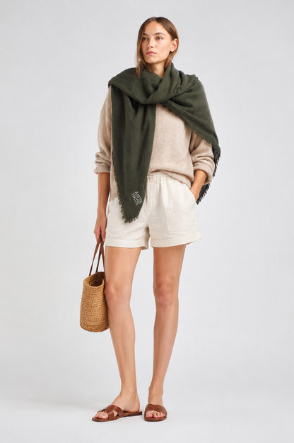 Pippa Scarf in Olive by Anita Hass - Anita Hass