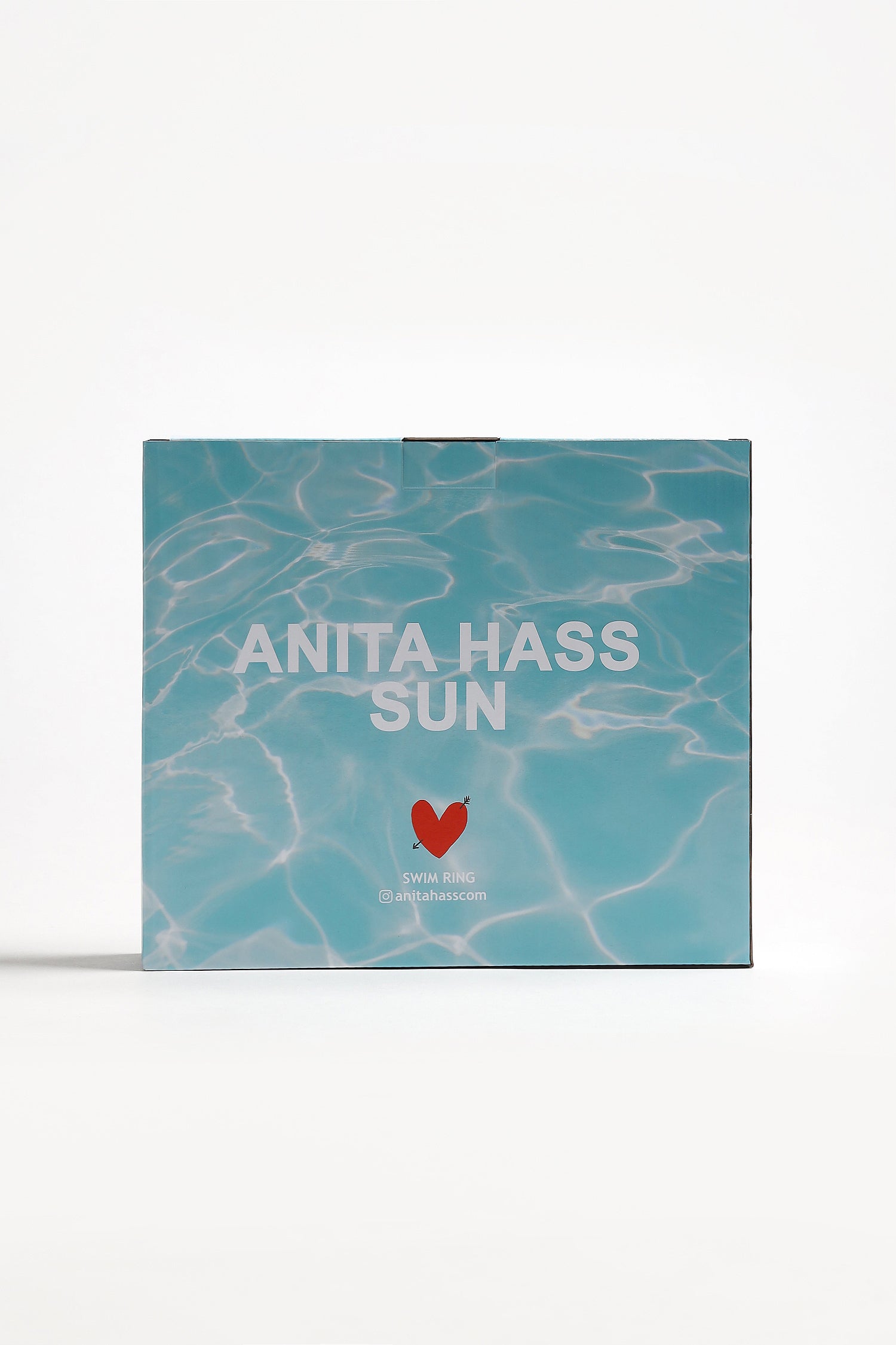 「ハート」の浮き輪（ナチュラル）Anita Hass - Anita Hass