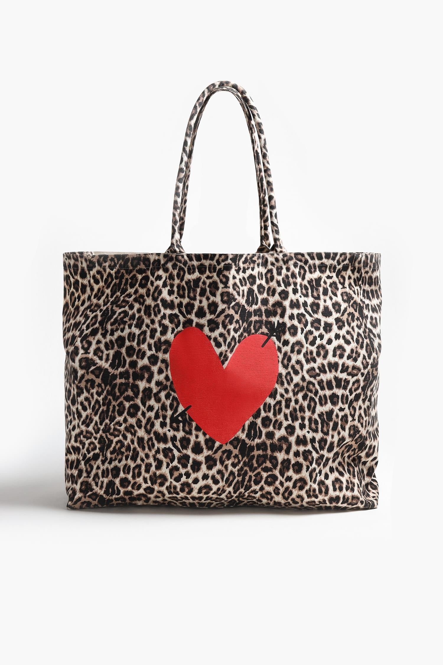 Shopper 'Heart' Large in Leo Anita Hass