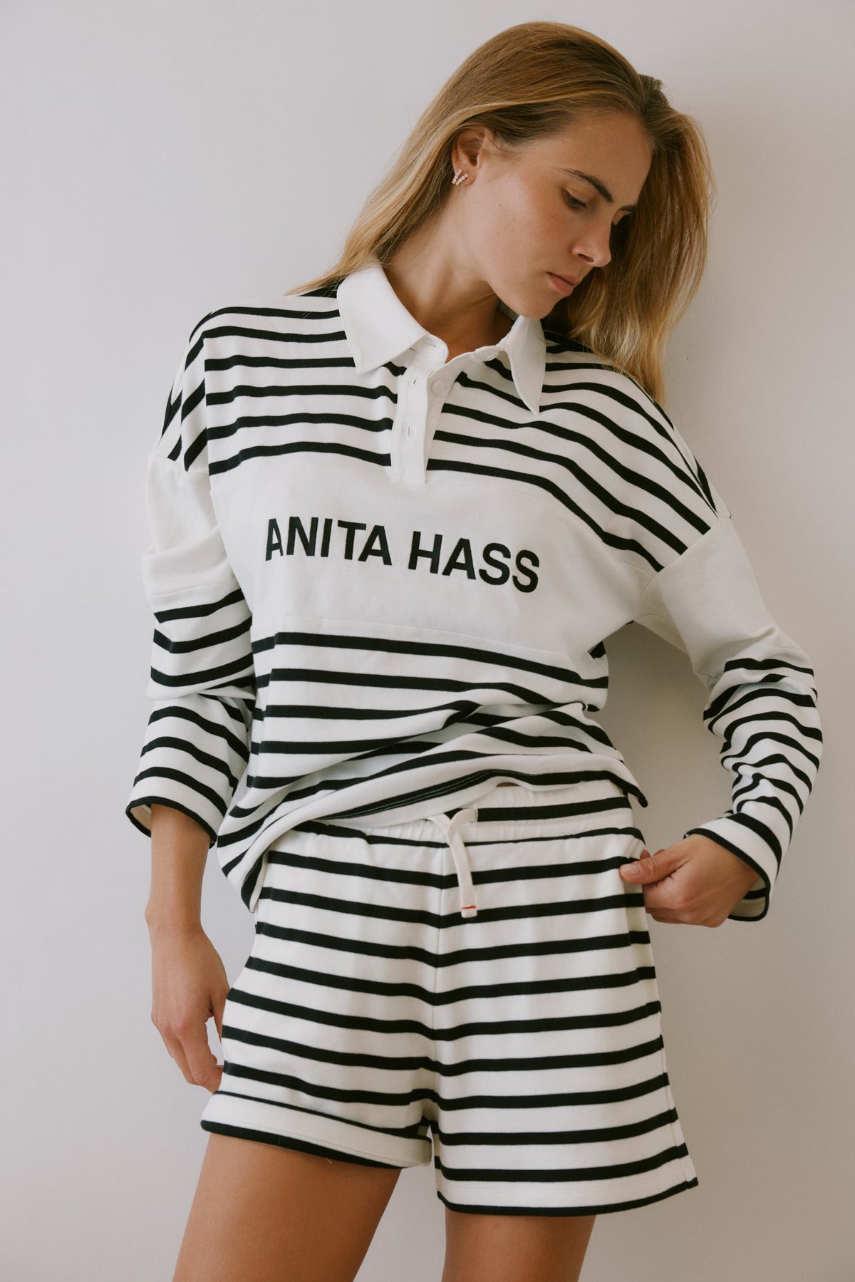Shorts Breeze in Schwarz/Ivory Anita Hass