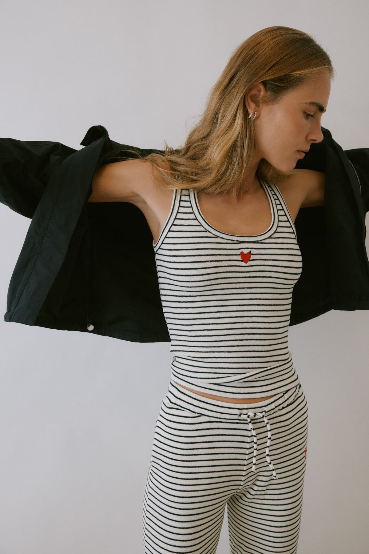 Soft Classic Set in Ecru/Schwarz Anita Hass