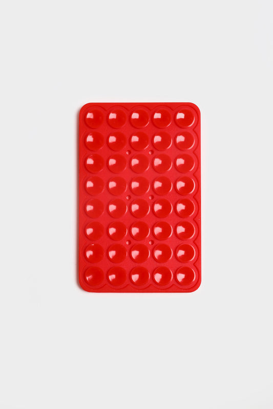 Red Embroidery Pad by Anita Hass - Anita Hass