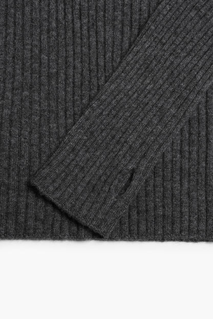 Strickpolo Abigail in Grau Anita Hass