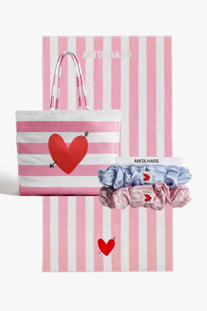 "Heart" Striped Set by BonbonAnita Hass - Anita Hass