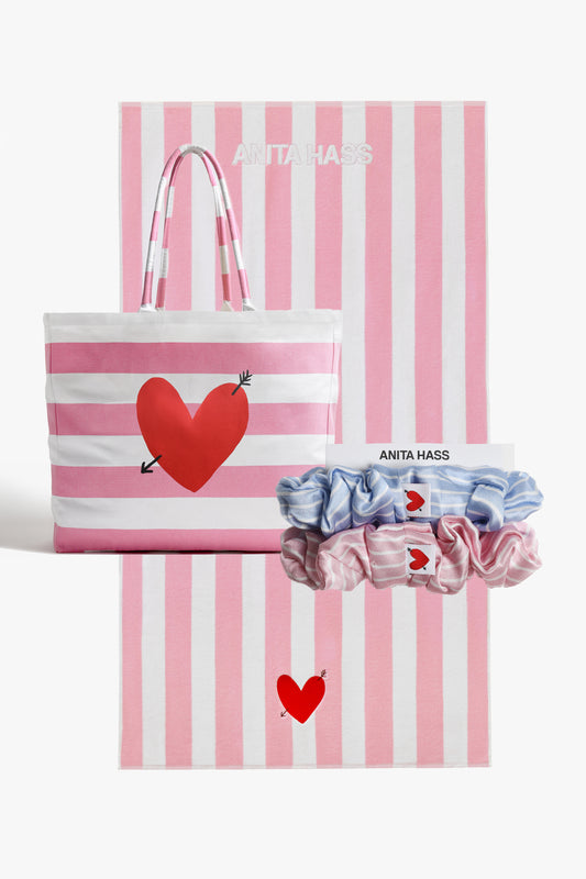 "Heart" Striped Set by BonbonAnita Hass - Anita Hass