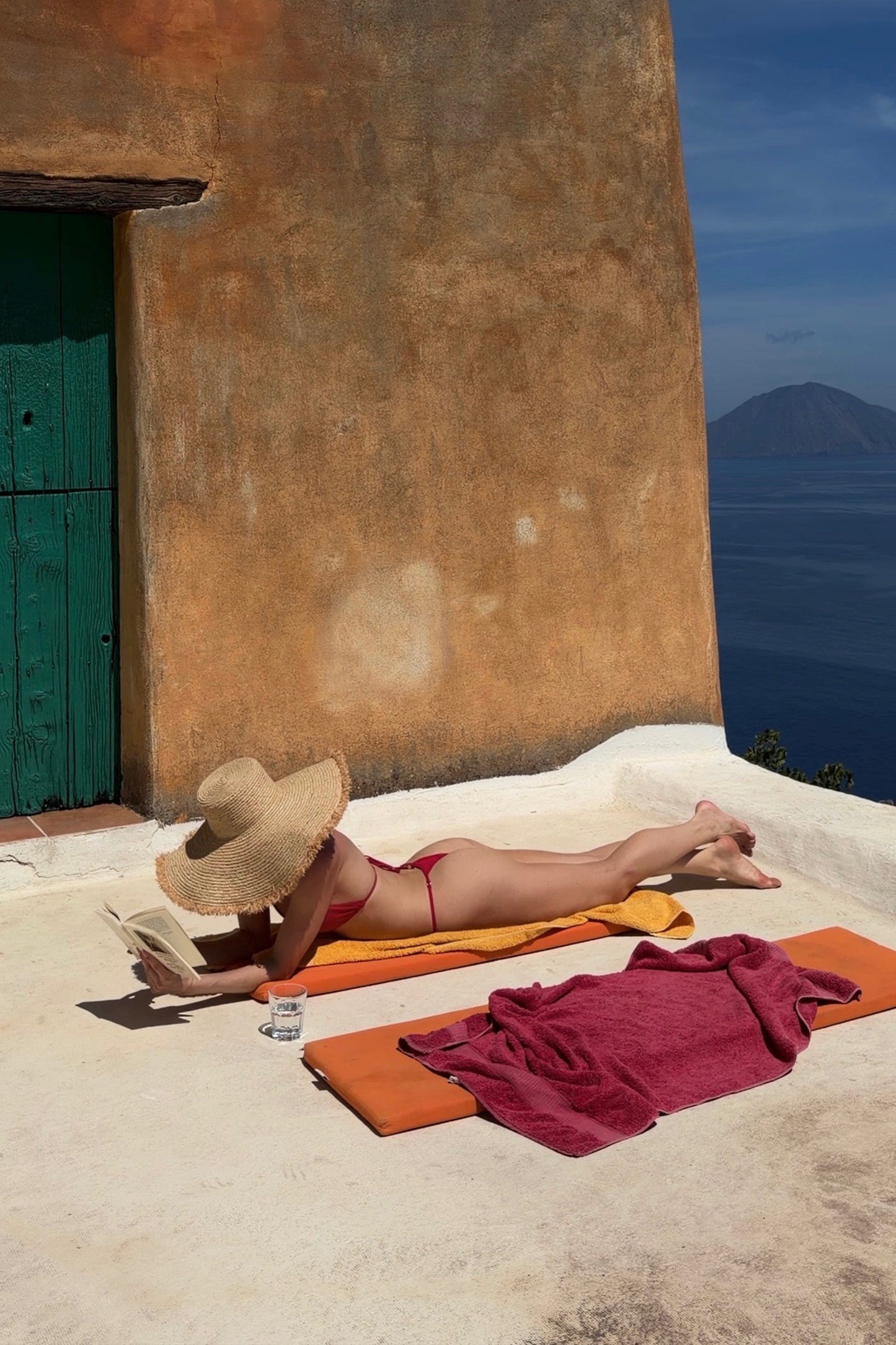 Straw Hat St.Tropez in Natural