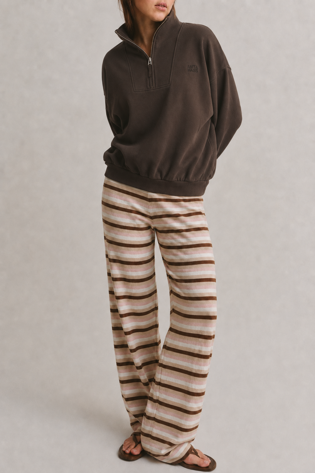 Sweatshirt Storm in Braun Anita Hass
