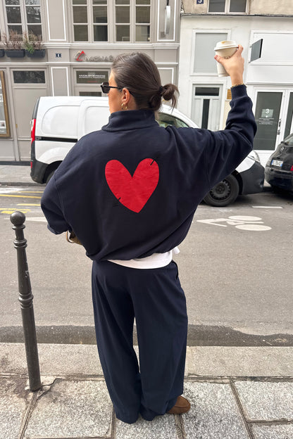 Sweatshirt Storm in Navy Anita Hass