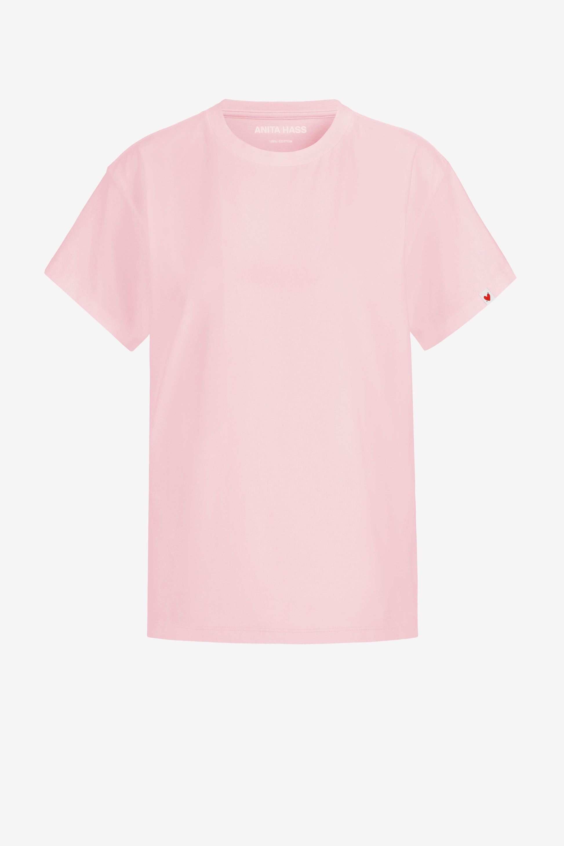 Camiseta «Heart Flag» en rosa de Anita Hass - Anita Hass