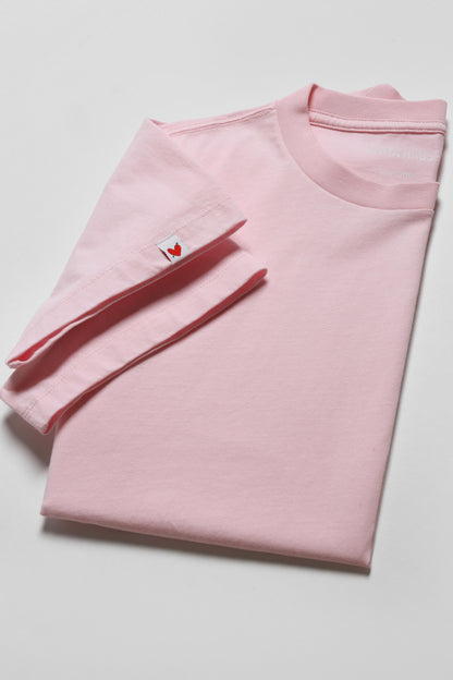 Camiseta «Heart Flag» en rosa de Anita Hass - Anita Hass