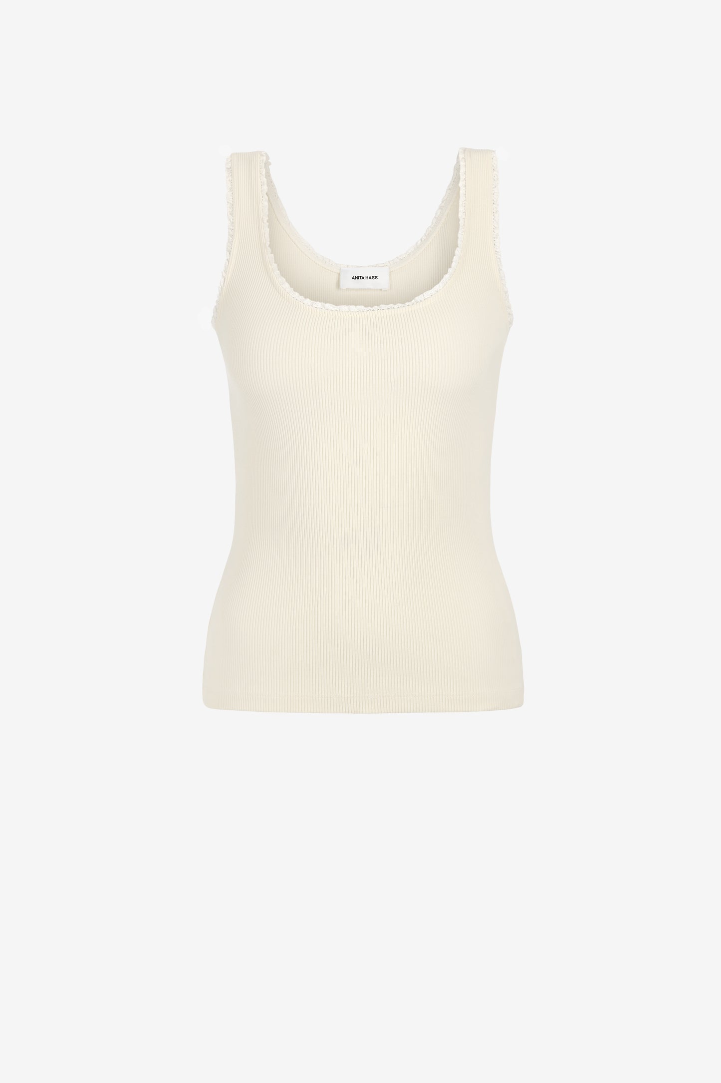 "It Girl" Tank Top in Beige by Anita Hass - Anita Hass