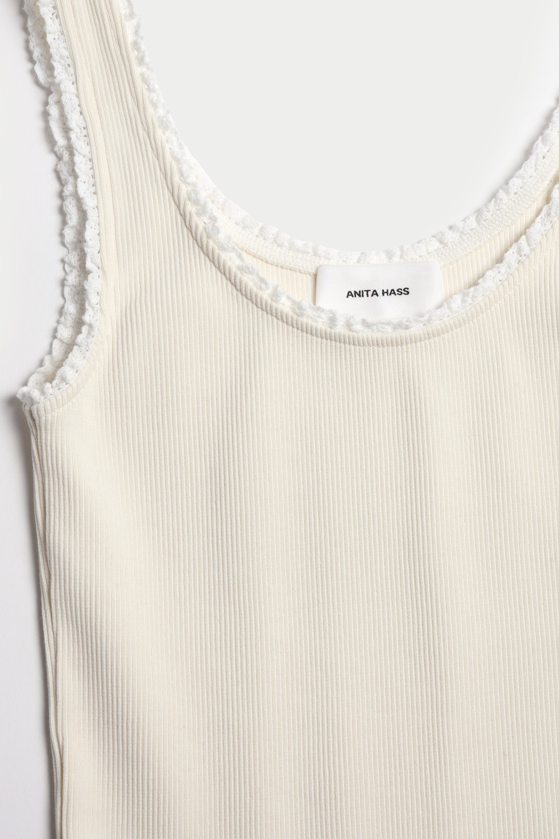 "It Girl" Tank Top in Beige by Anita Hass - Anita Hass