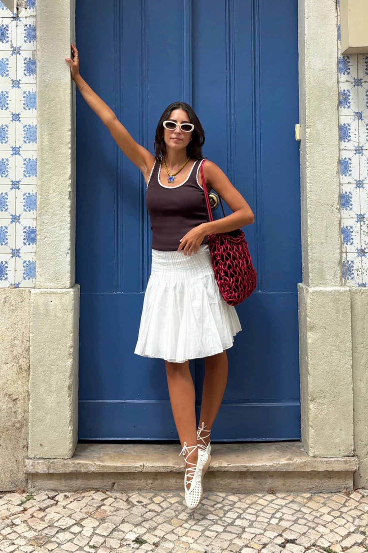 Tank Top It Girl in Braun Anita Hass