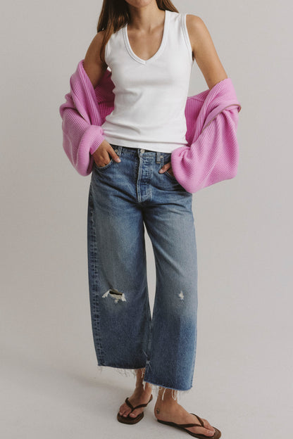 Canotta The V Neck in bianco Anita Hass - Anita Hass