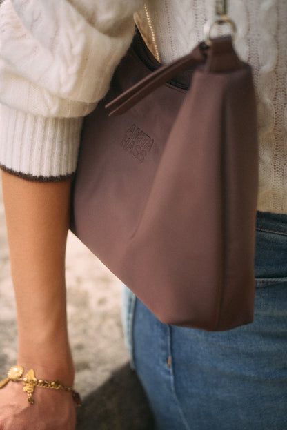 Tasche Day & Night in Braun Nylon Anita Hass