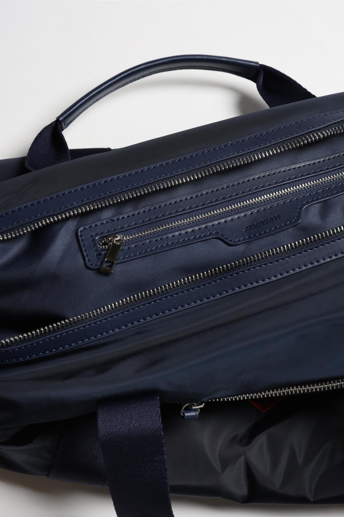 "Heart" Bag in Navy Nylon by Anita Hass - Anita Hass