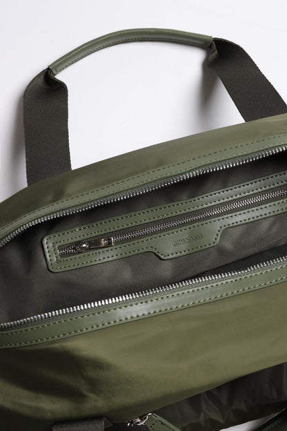 "Heart" Bag in Olive Nylon by Anita Hass - Anita Hass