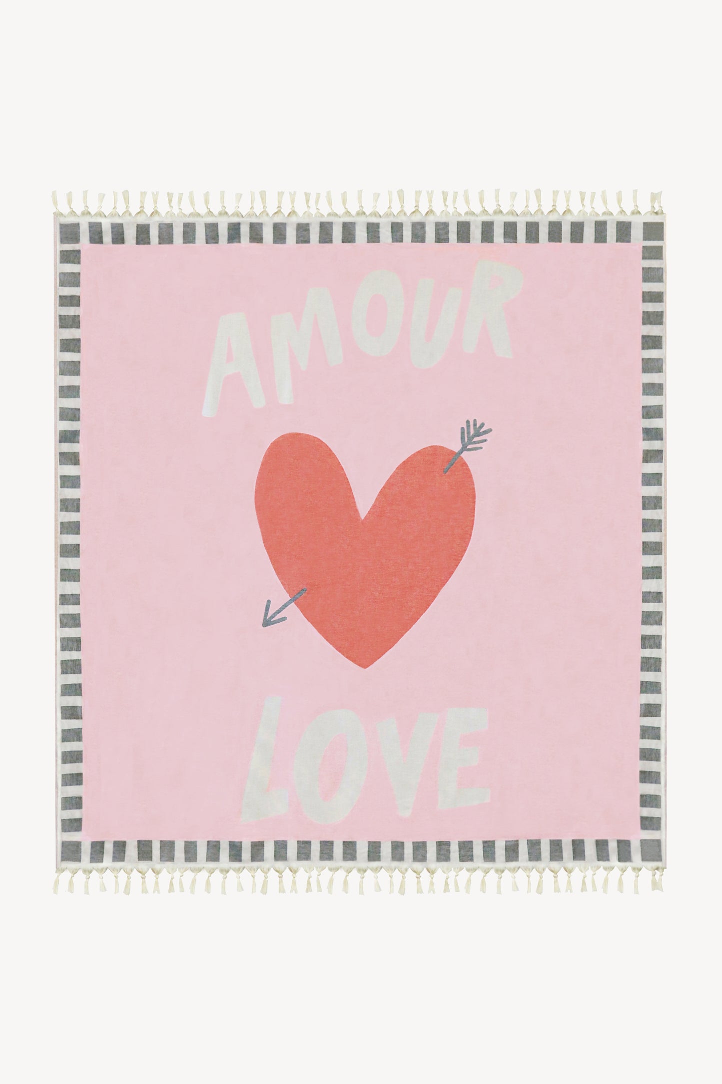 "Amour" Scarf in Pink by Anita Hass - Anita Hass