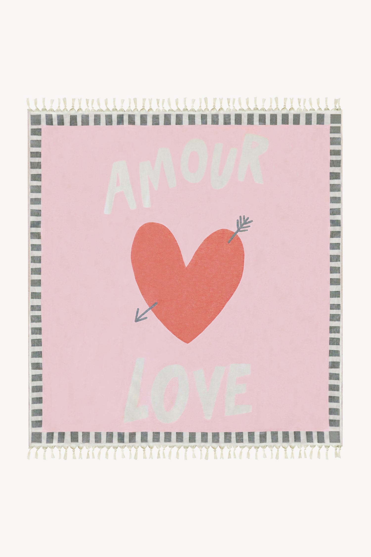 "Amour" Scarf in Pink by Anita Hass - Anita Hass