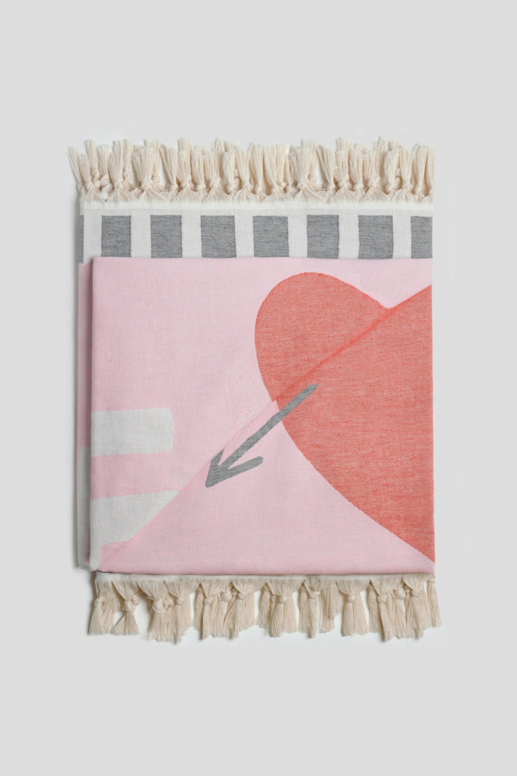 "Amour" Scarf in Pink by Anita Hass - Anita Hass