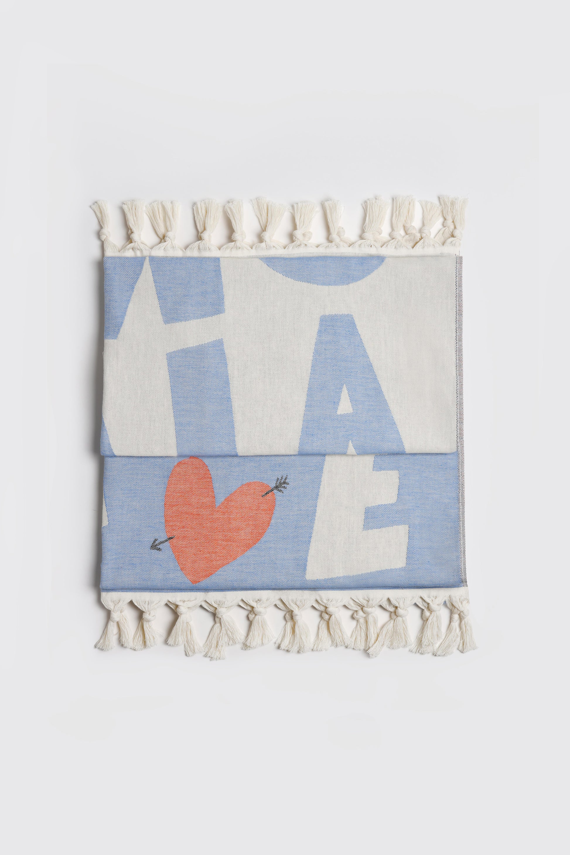 "Ciao Bella" Scarf in Blue by Anita Hass - Anita Hass