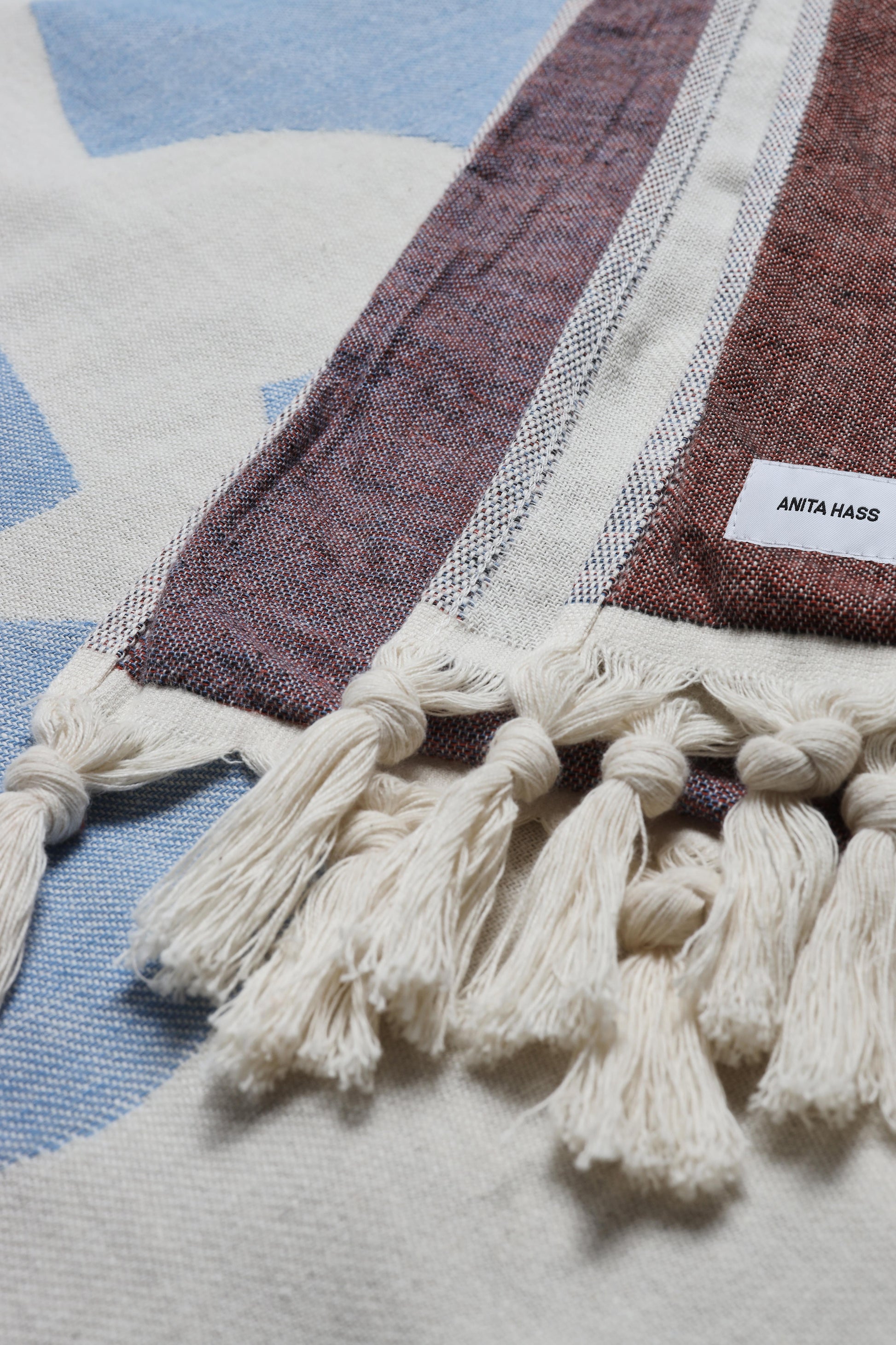 "Ciao Bella" Scarf in Blue by Anita Hass - Anita Hass