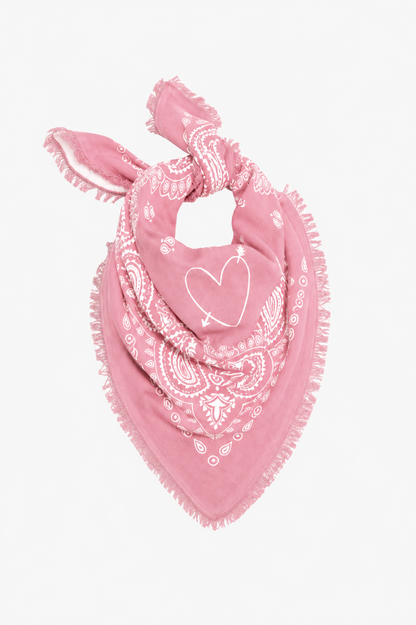 Wilma Scarf in Pink by Anita Hass - Anita Hass