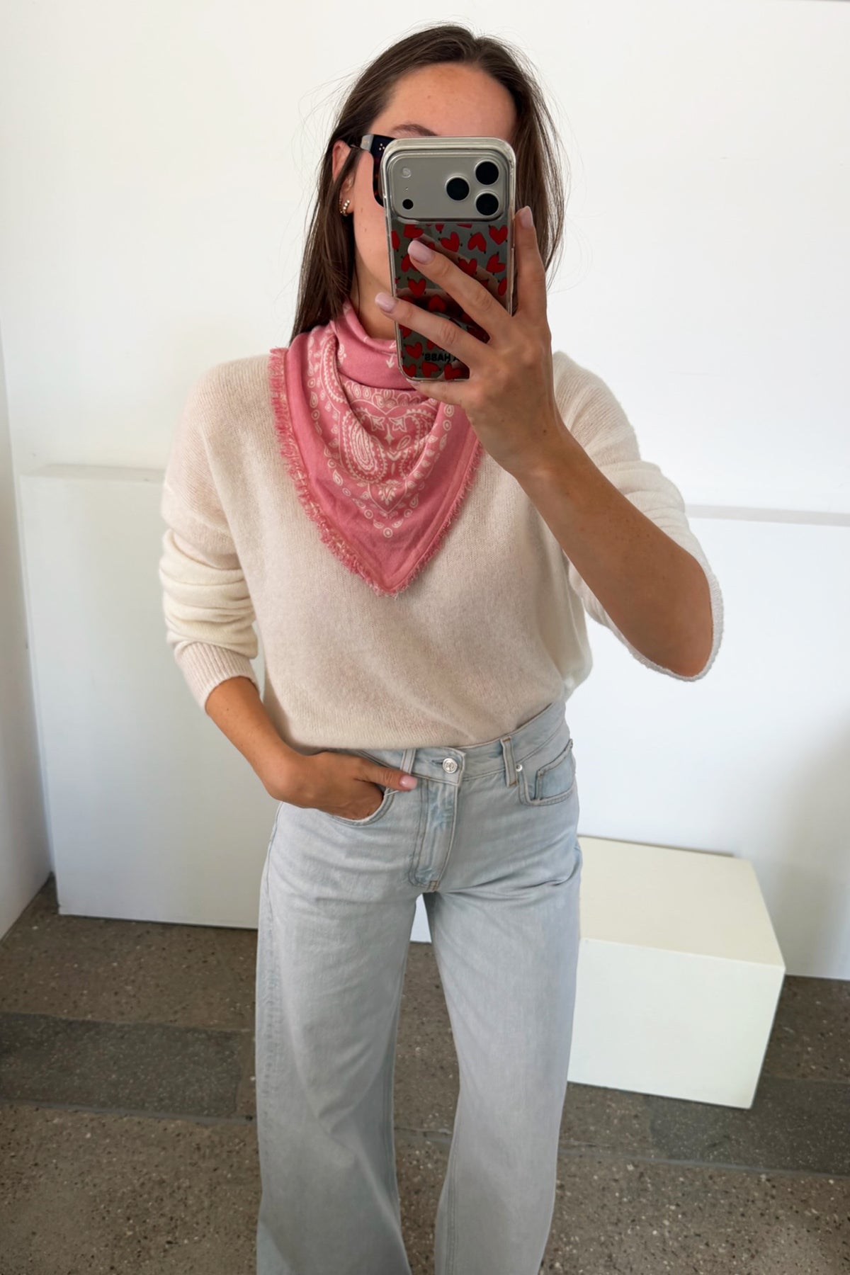 Tuch Wilma in Pink Anita Hass