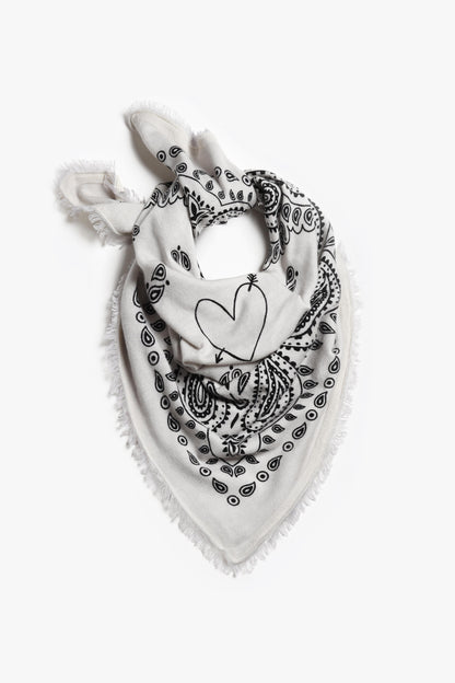 Wilma Scarf in Stone by Anita Hass - Anita Hass