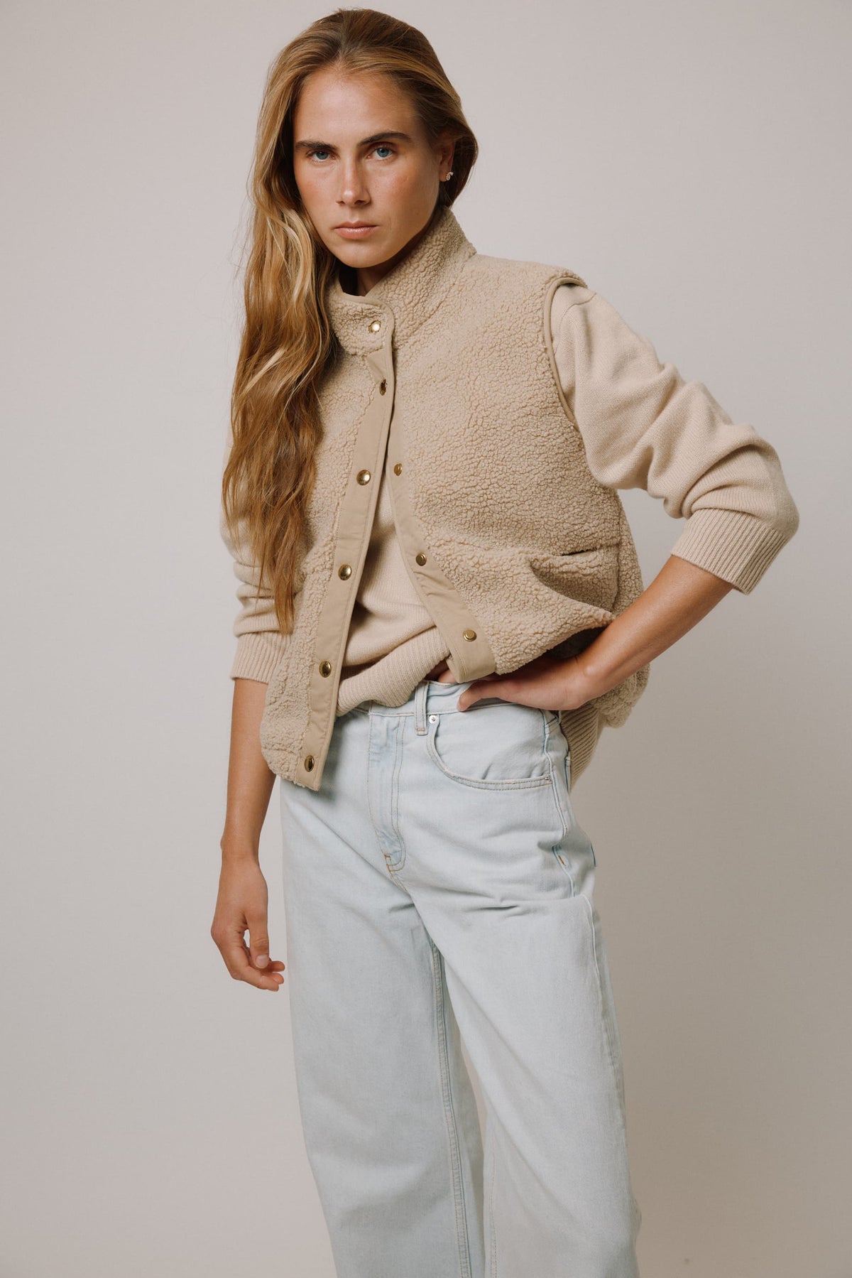 Weste Alba in Beige Anita Hass