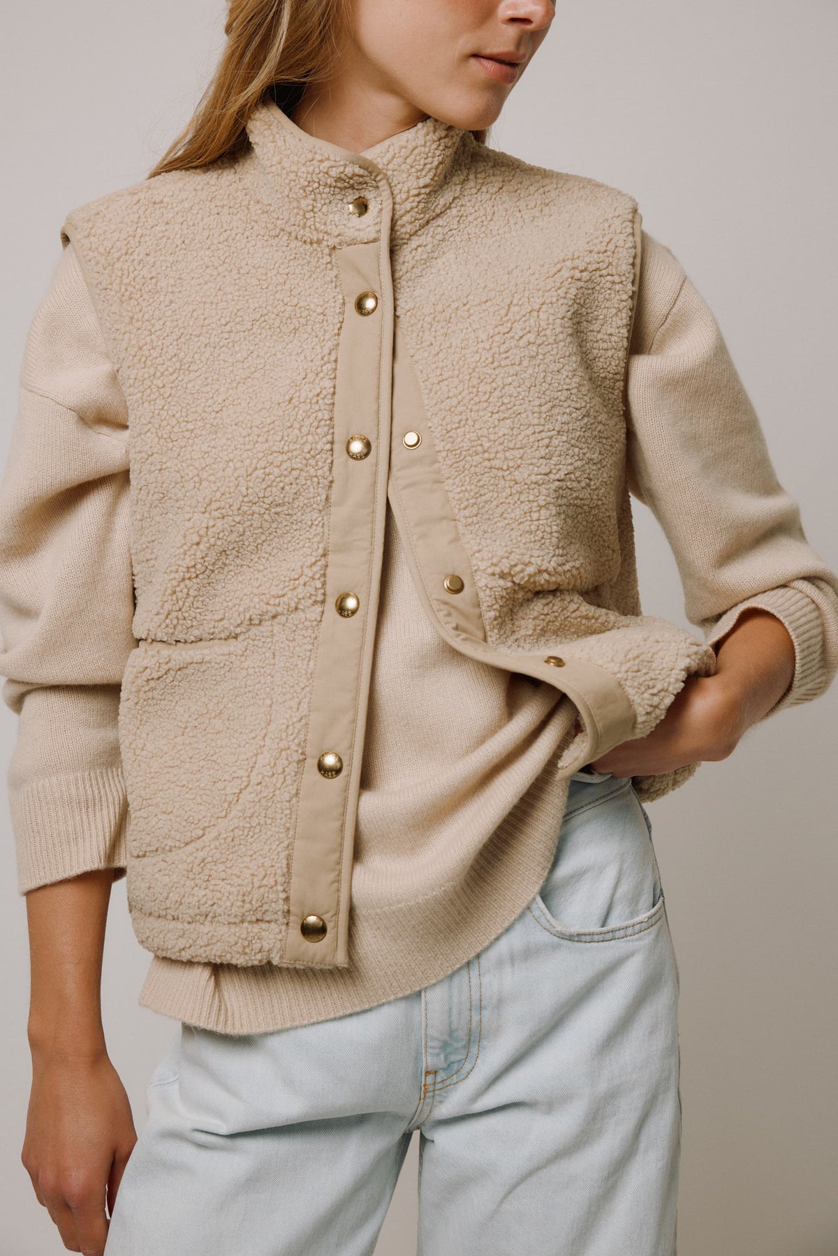 Weste Alba in Beige Anita Hass