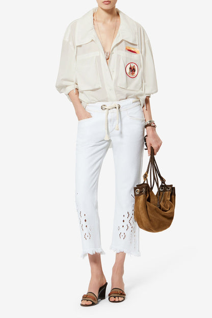 Chely blouse in white