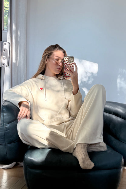 Sweatsuit Open Seam in Bleached SandAnita Hass - Anita Hass