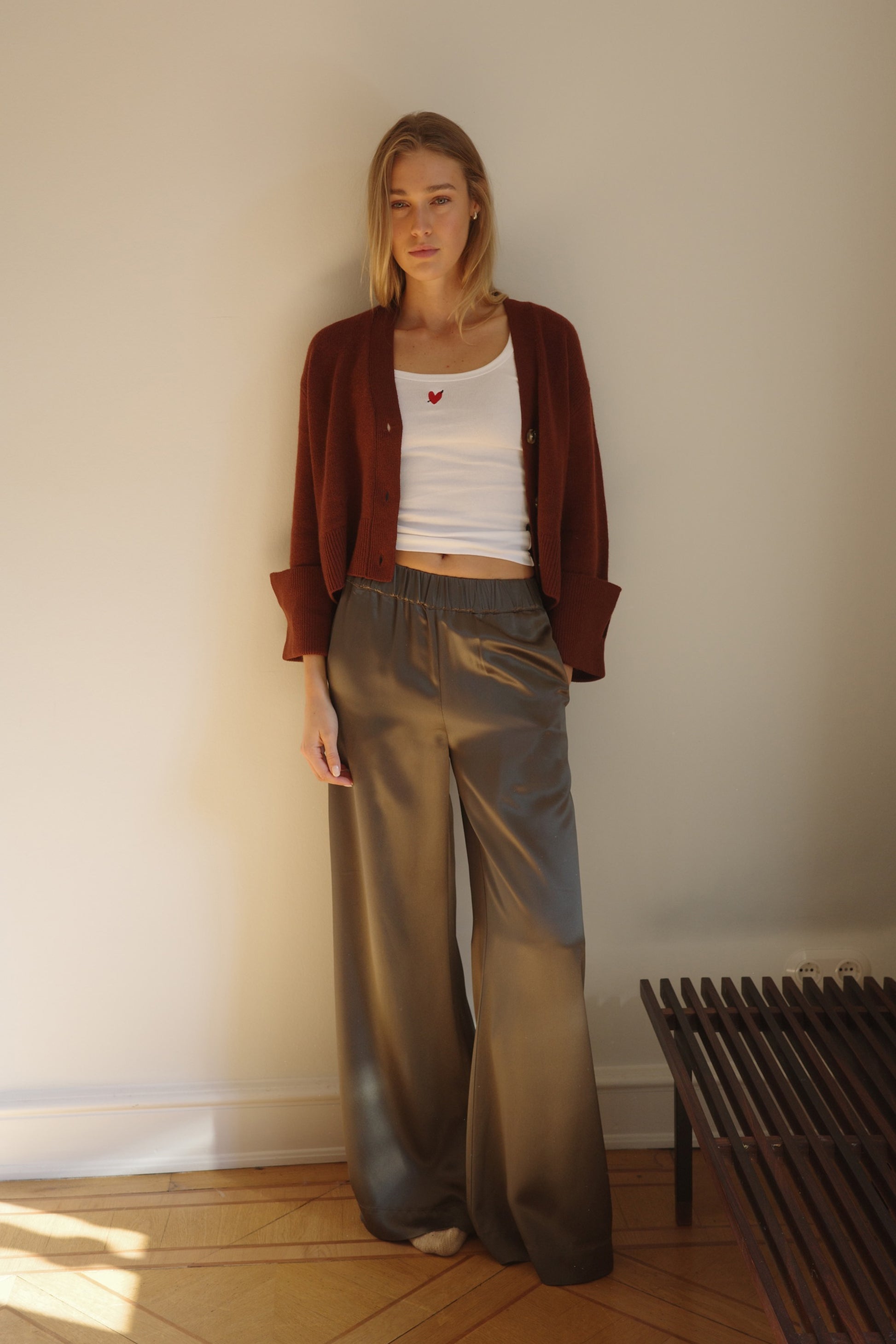 Hose Niva in OlivLadneri - Anita Hass