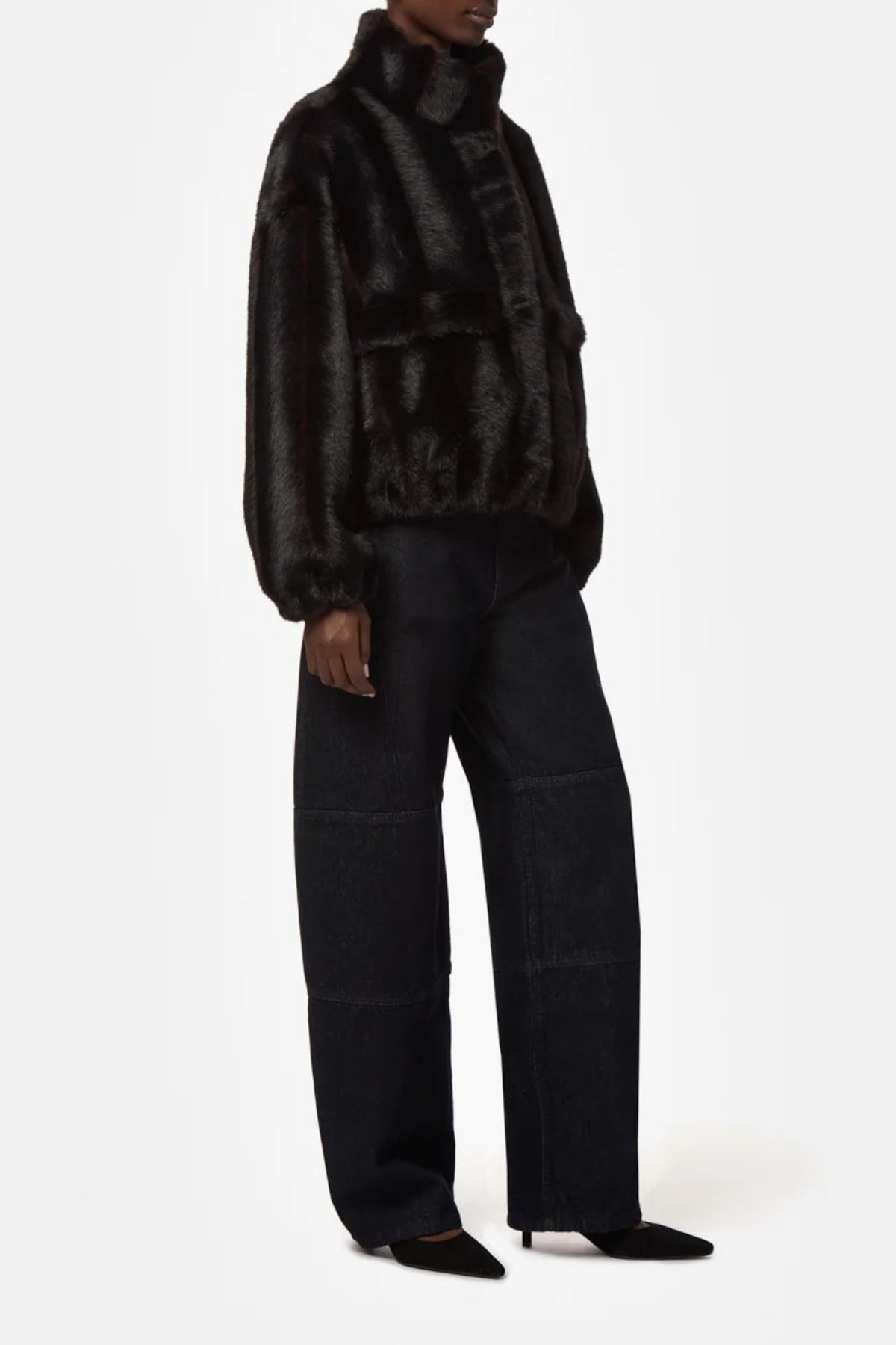 Jacke Iris in Mink Noir Apparis