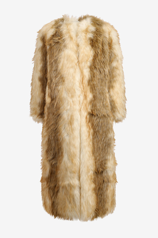 Solange Coat in Fox Beige