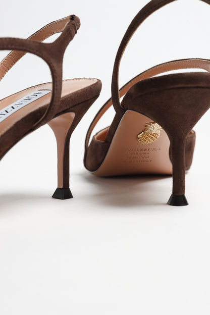 Slingbacks Dynasty 65 in Suede Espresso