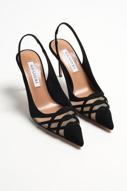 Escarpins à bride arrière Perfect Match 85, couleur noire
