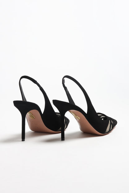 Escarpins à bride arrière Perfect Match 85, couleur noire