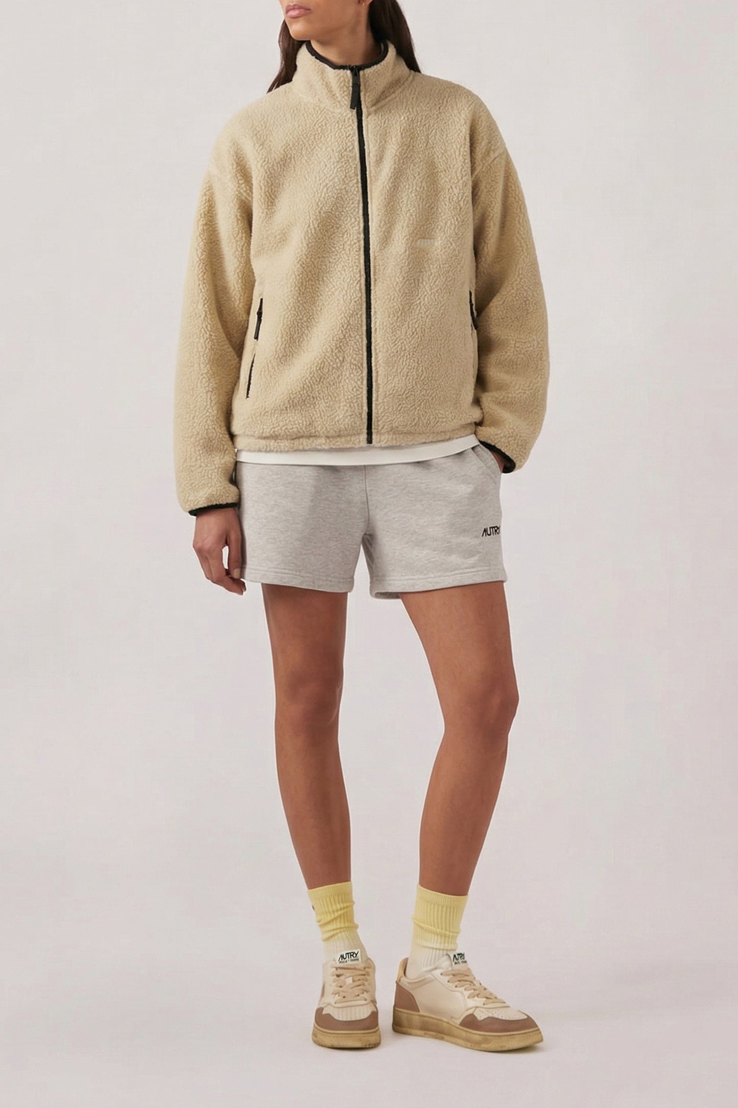 Jacke Light Teddy in NaturAutry - Anita Hass