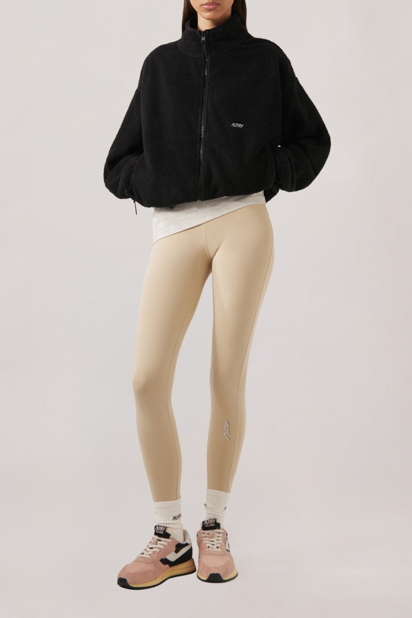 "Logo" Leggings in NaturAutry - Anita Hass