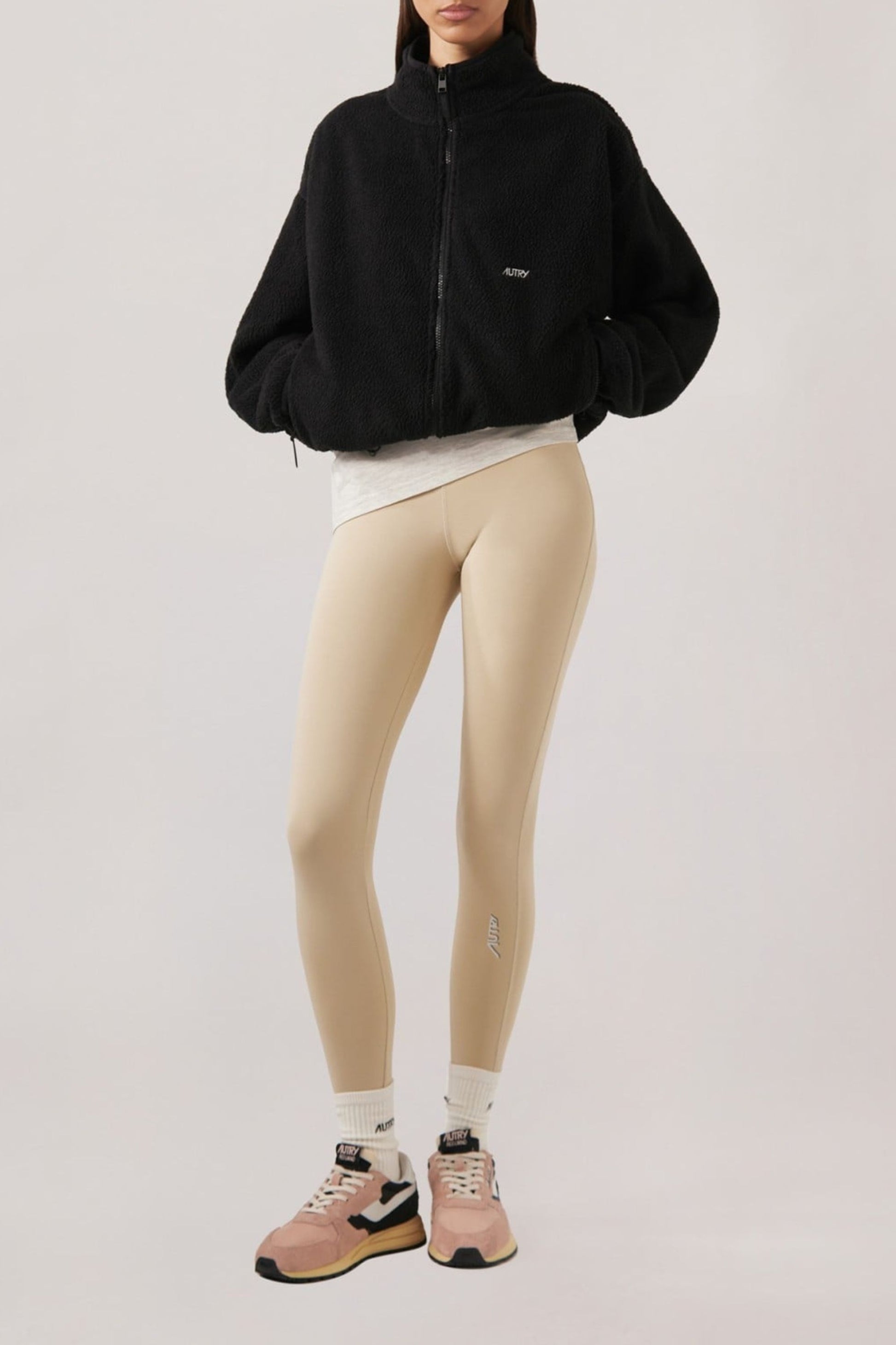 "Logo" Leggings in NaturAutry - Anita Hass