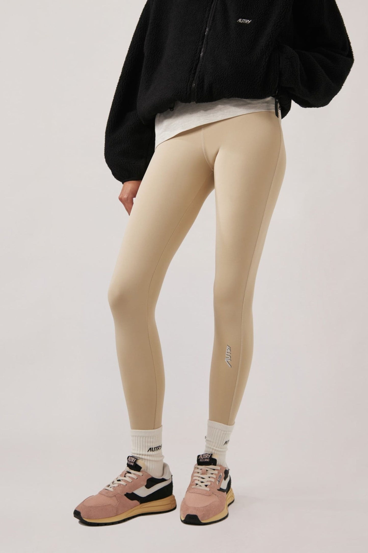 "Logo" Leggings in NaturAutry - Anita Hass