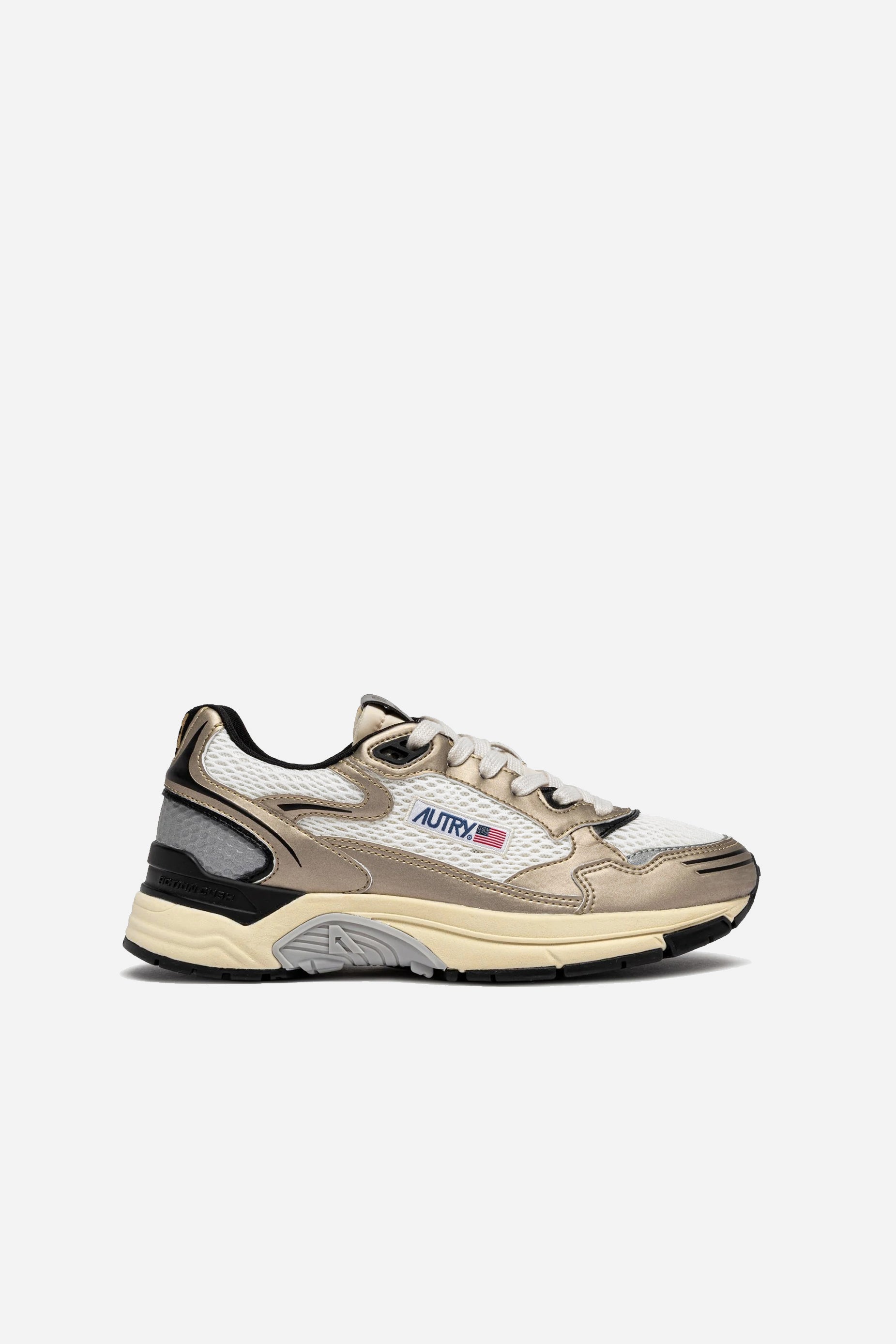 Sneaker Hyperway in Platin/Black Autry