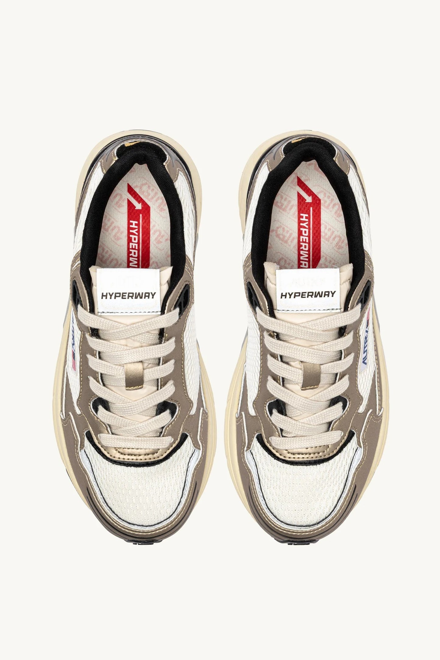 Sneaker Hyperway in Platin/Black Autry