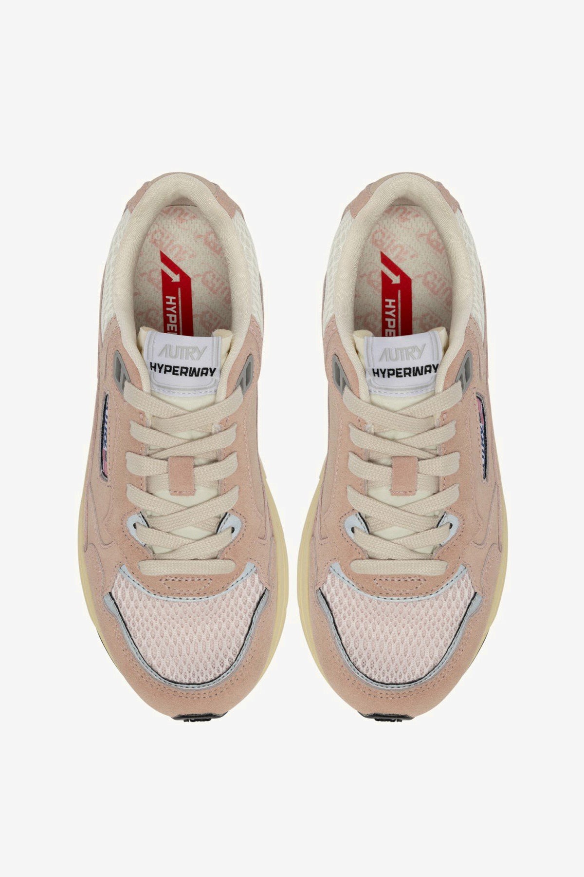 Hyperway Sneakers in Suede Silk/SilverAutry - Anita Hass