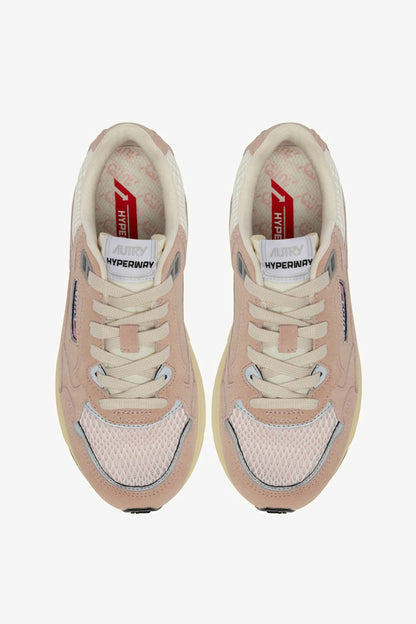 Hyperway Sneakers in Suede Silk/SilverAutry - Anita Hass