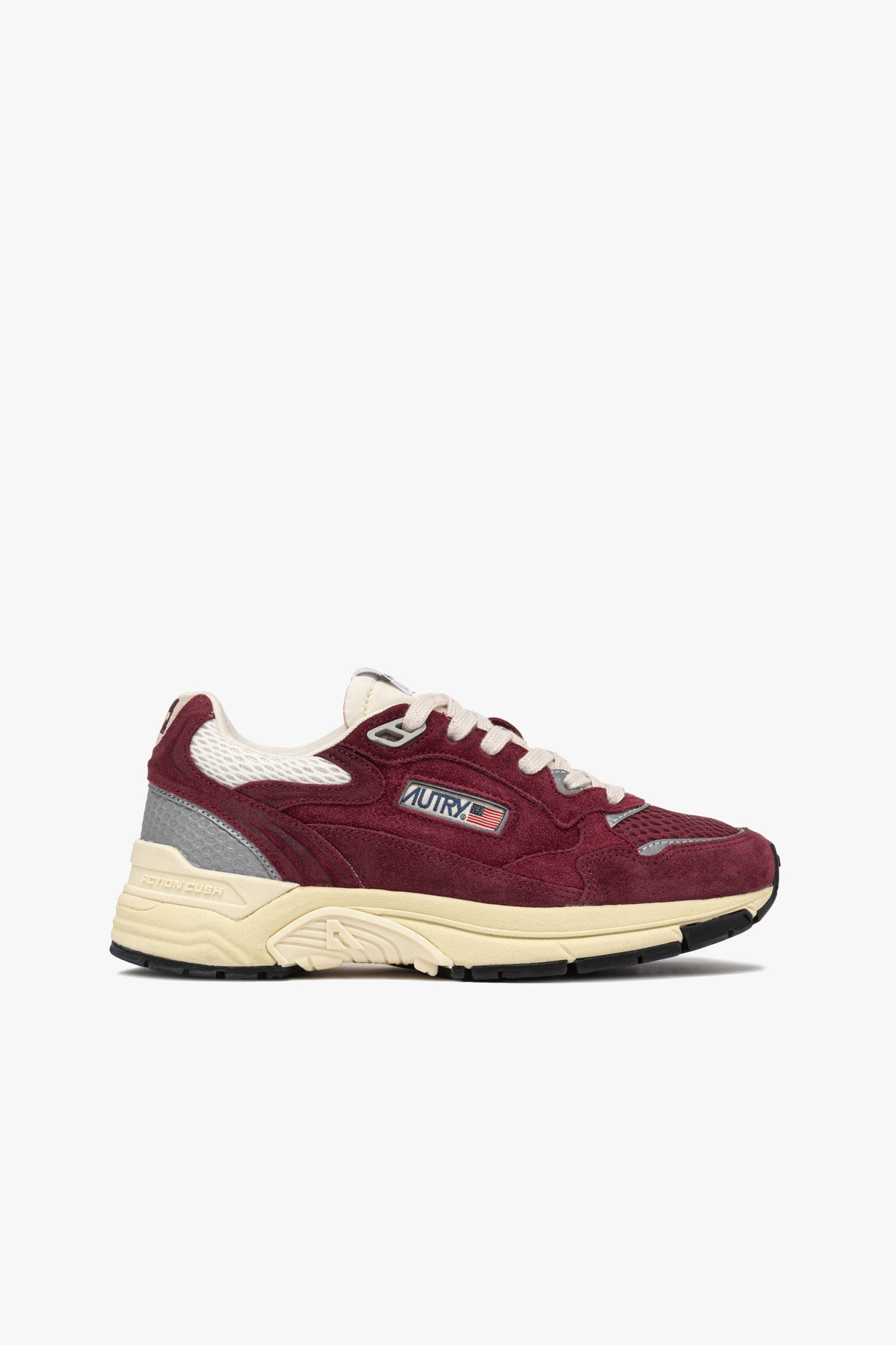 Sneaker Hyperway in Vinery/Silber Autry