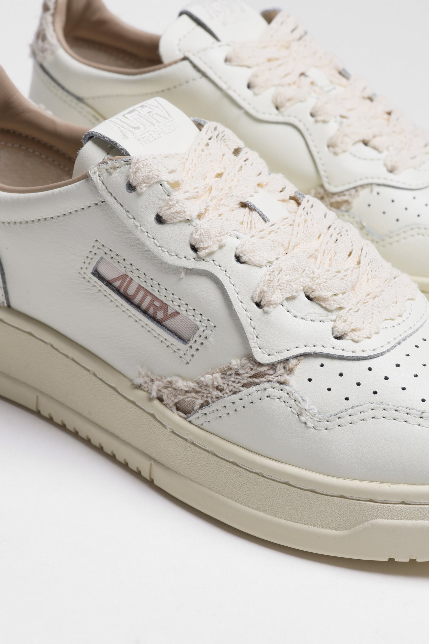 Medalist Sneakers in Macramé/Ecru by Autry - Anita Hass